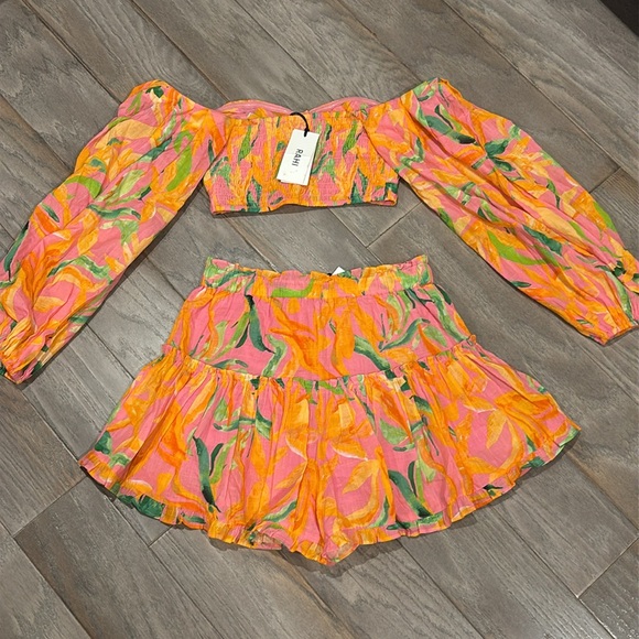 $25 NWT Rahi Two Piece Matching Outfit Size XS - Picture 2 of 8